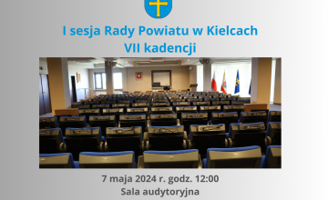 I sesja Rady Powiatu w Kielcach